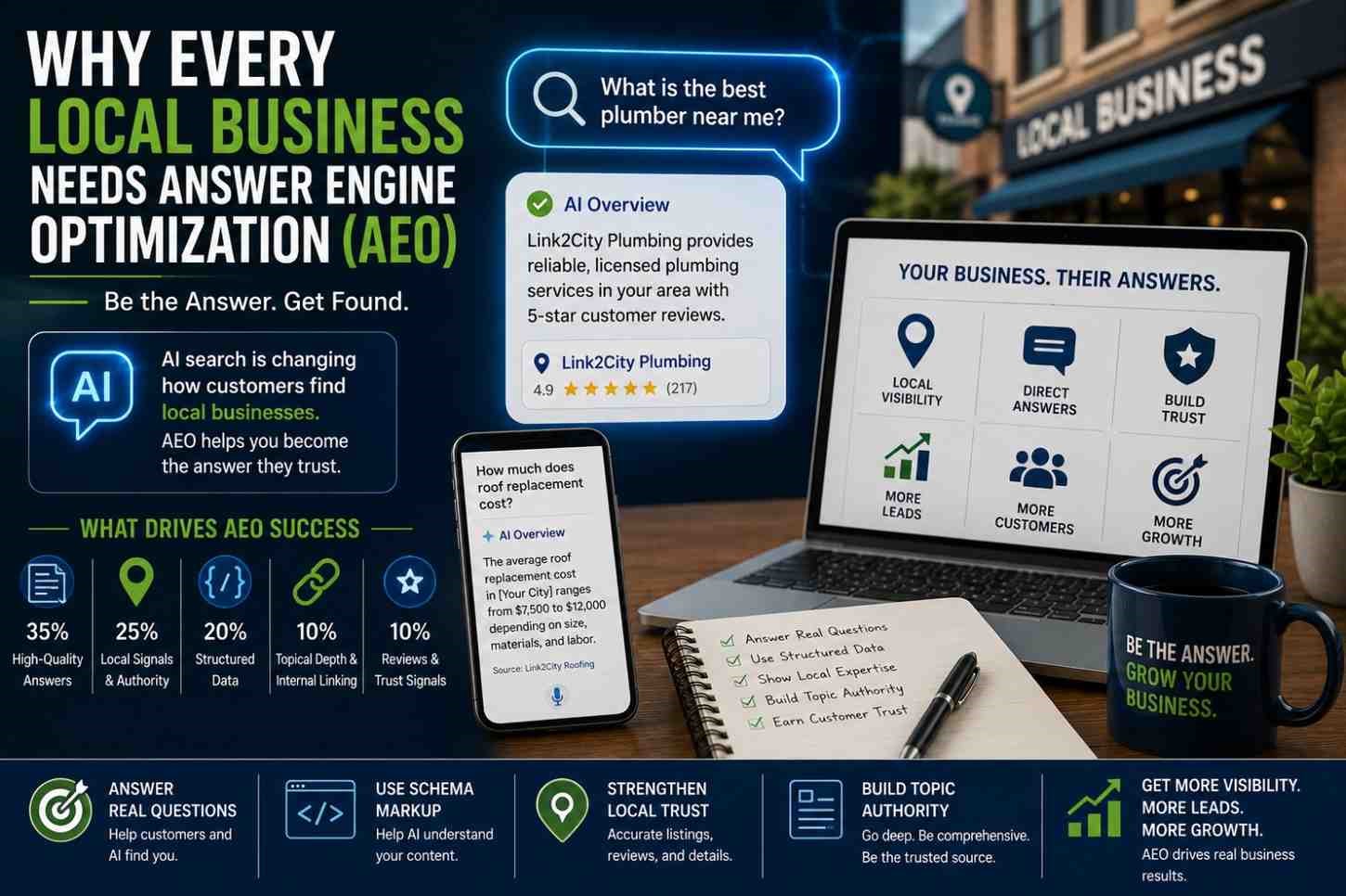 Why Every Local Business Needs Answer Engine Optimization (AEO)