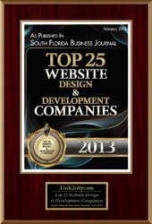 2013 Top 25 Website Design Development