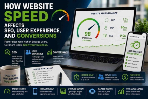 How Website Speed Affects SEO, User Experience, and Conversions